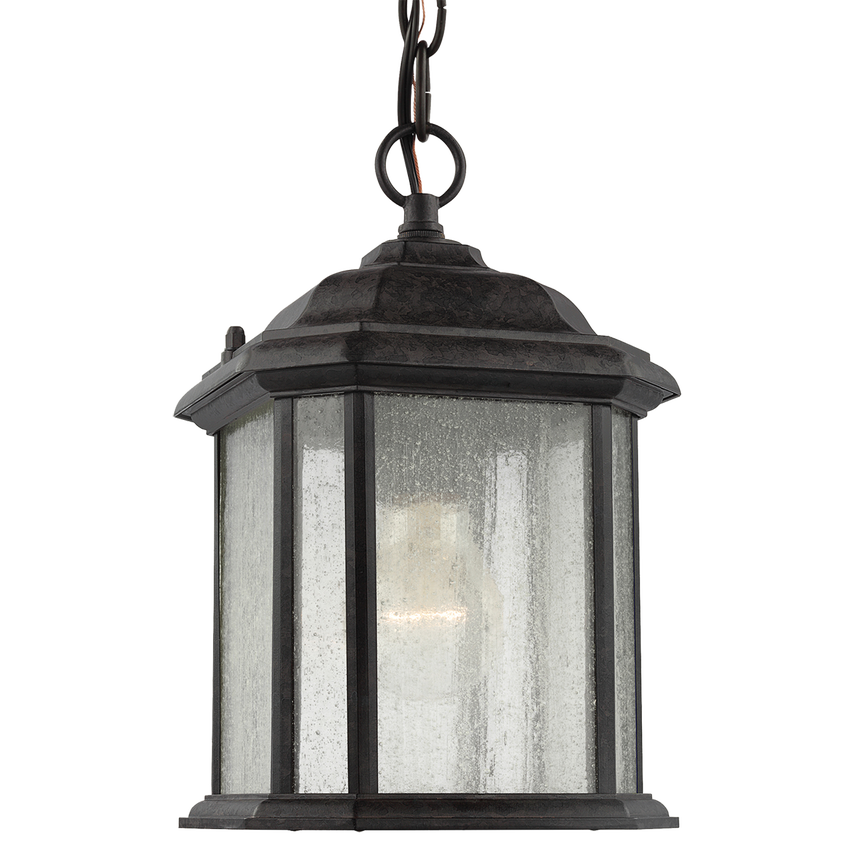 Kent One Light Outdoor Semi-Flush Convertible Pendant