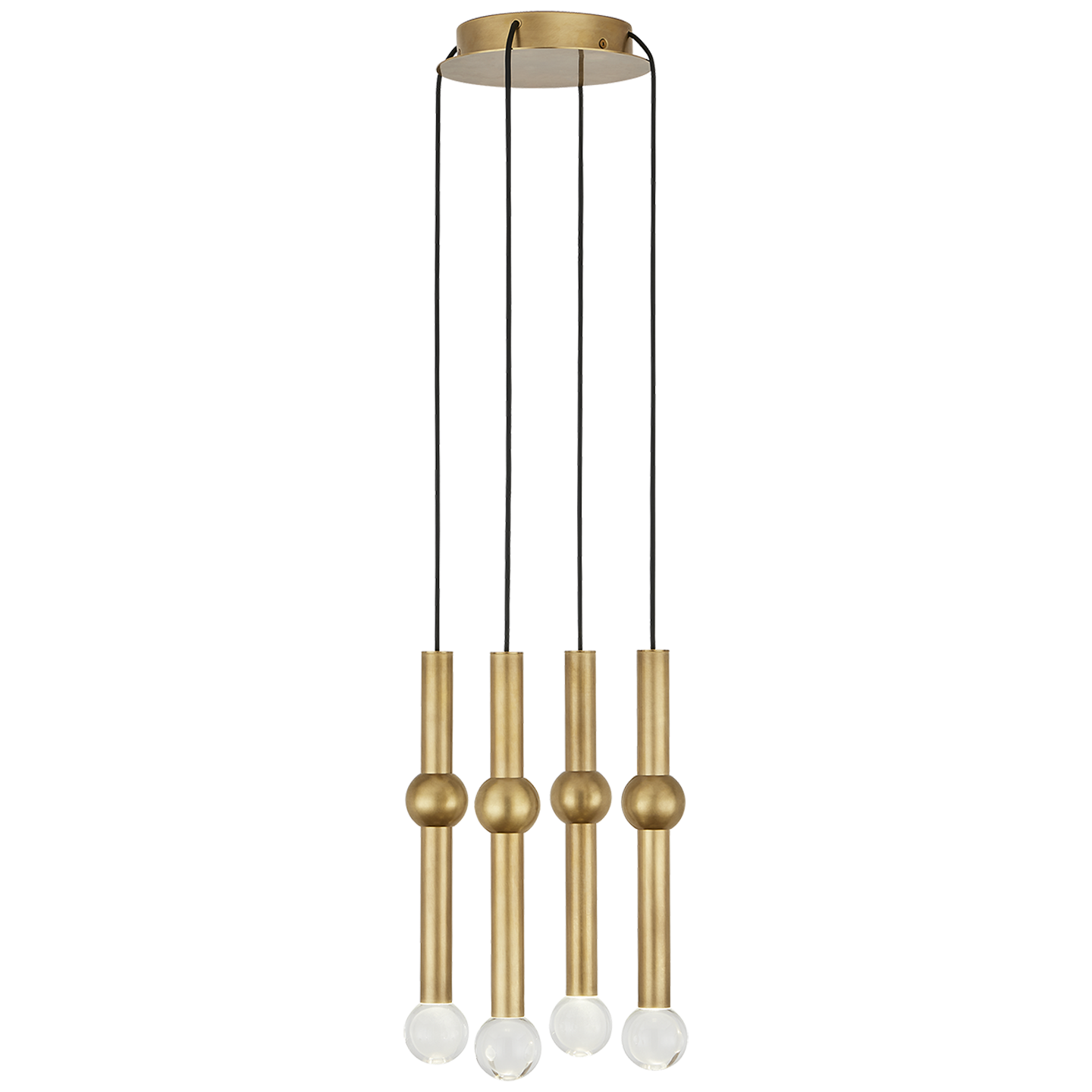 Guyed 4 Light Chandelier