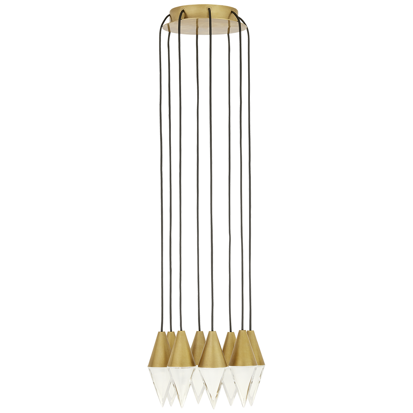 Turret 8 Light Chandelier