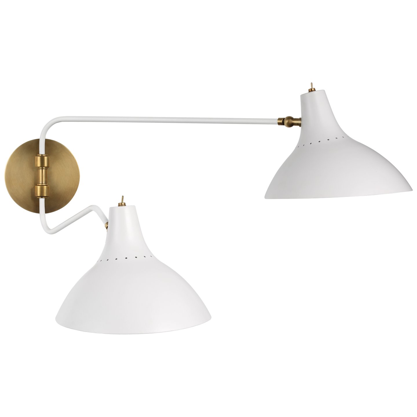 Applique murale double Charlton Medium