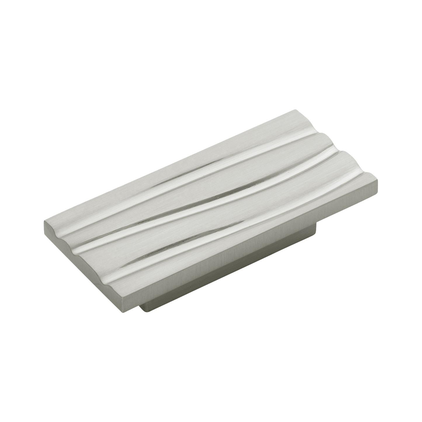 Bijou Dune Collection Pull 1-7/8 Inch Center to Center Satin Nickel Finish