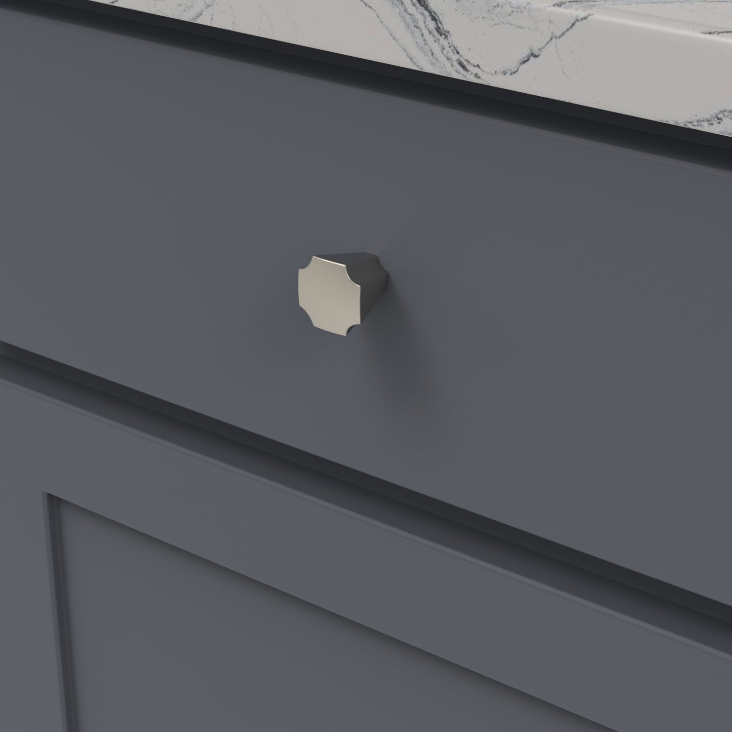 Knob 1-1/8 Inch x 1-1/8 Inch