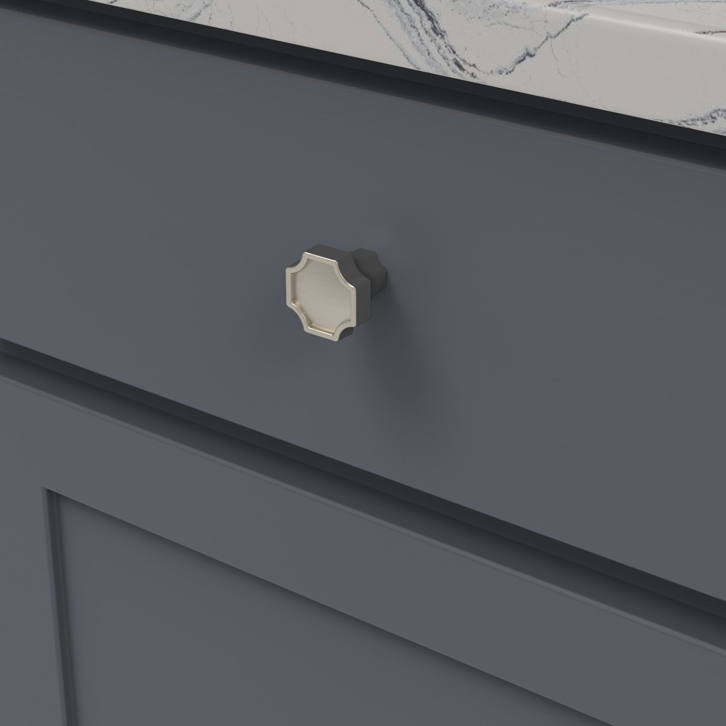 Knob 1-1/4 Inch x 1-1/4 Inch