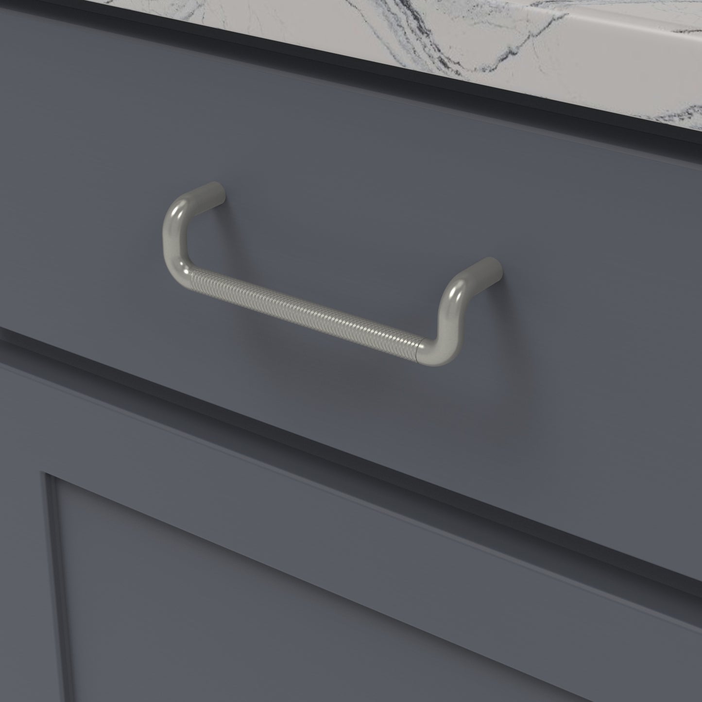 Tirez de 5-1/16 pouces (128 mm) de centre à centre