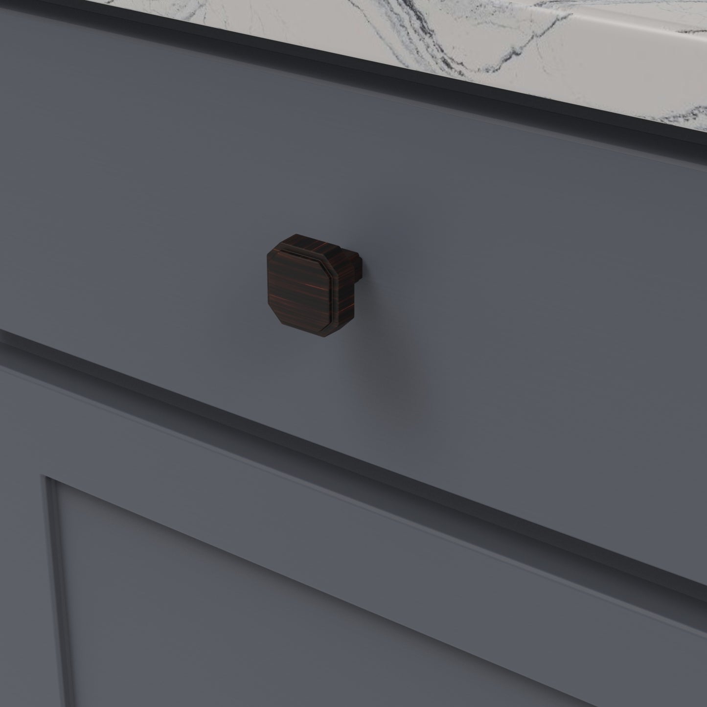 Knob 1-5/16 Inch x 1-5/16 Inch