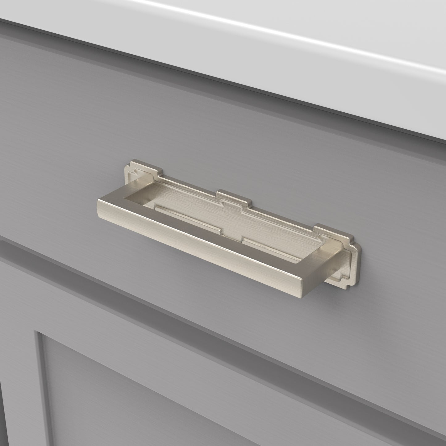 Pull Backplate 5-1/16 Inch (128mm) Center to Center