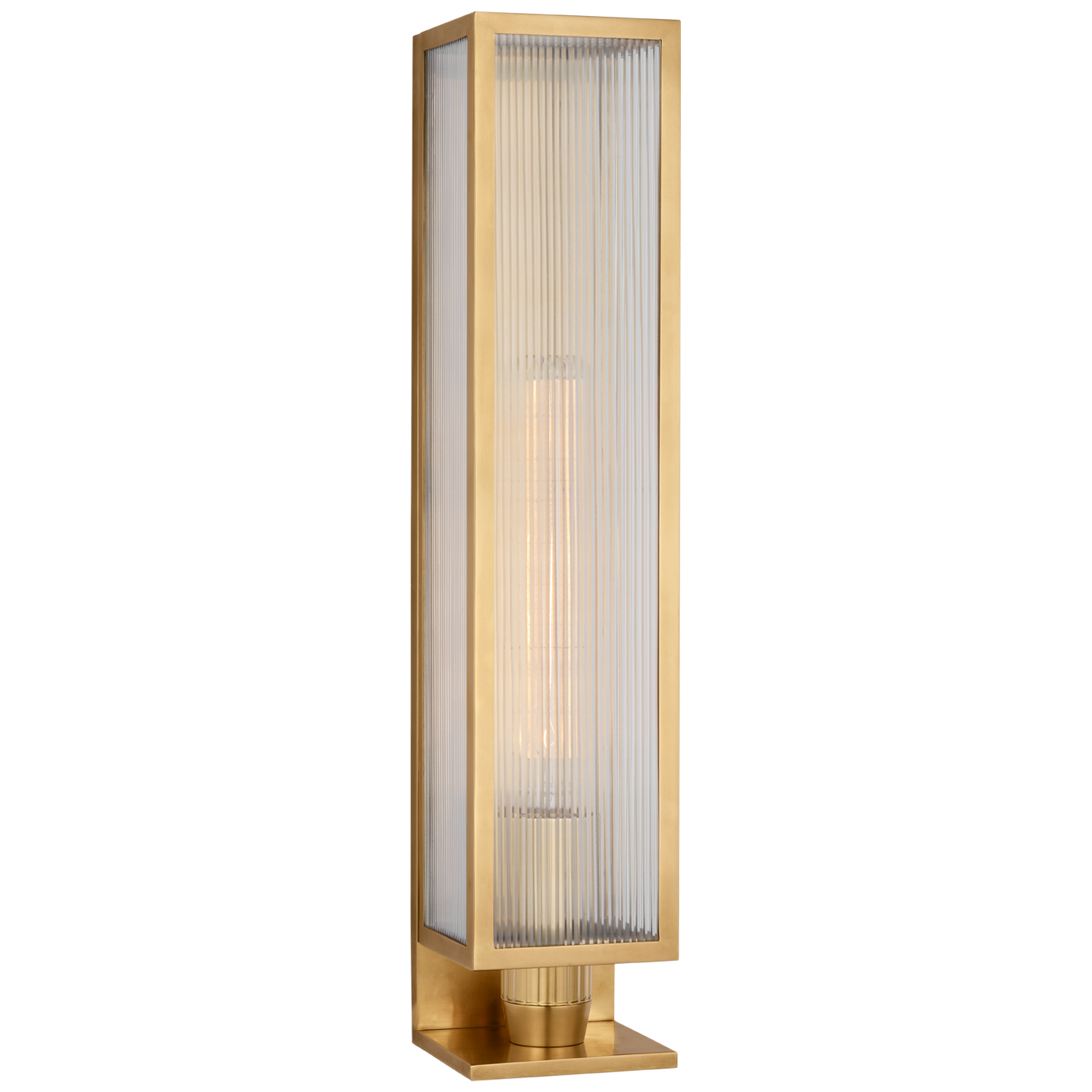 York 24" Single Box Outdoor Sconce