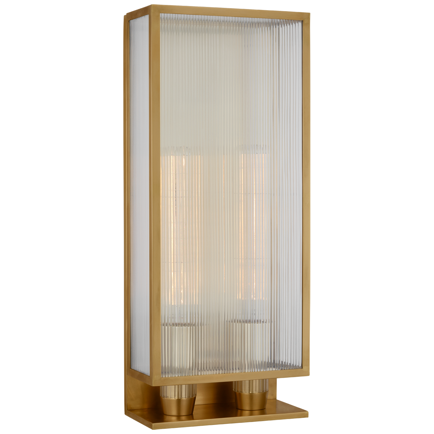 York 24" Double Box Outdoor Sconce