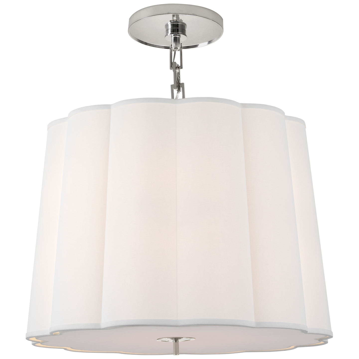 Simple Scallop Large Hanging Shade