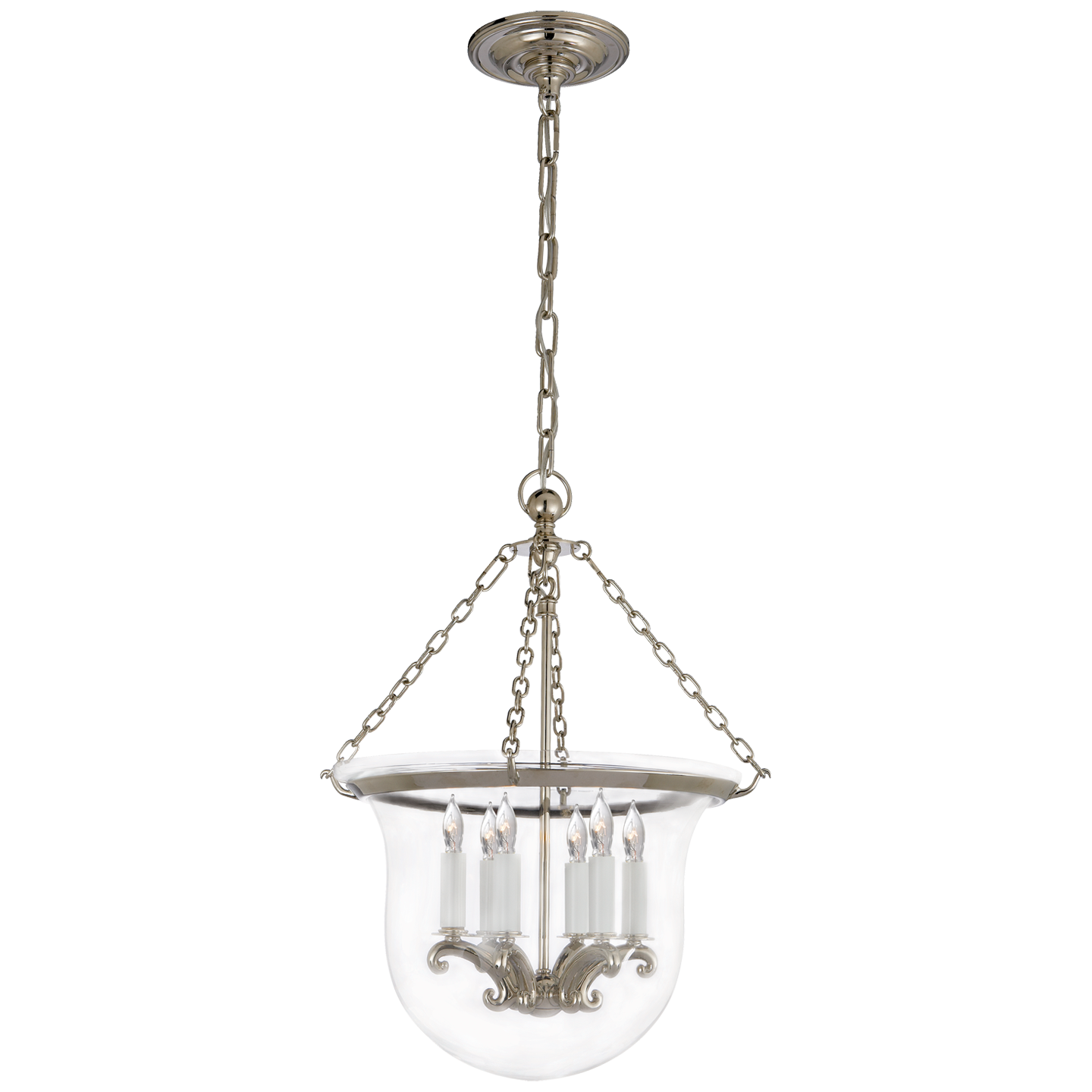 Country Medium Bell Jar Lantern