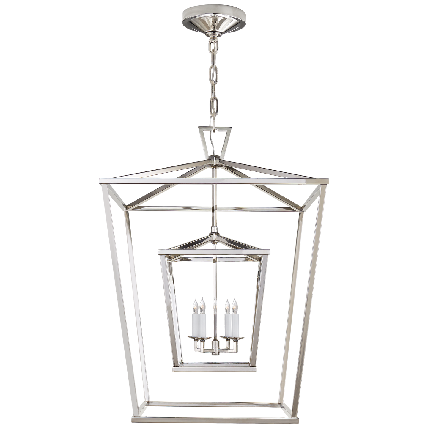 Darlana Large Double Cage Lantern