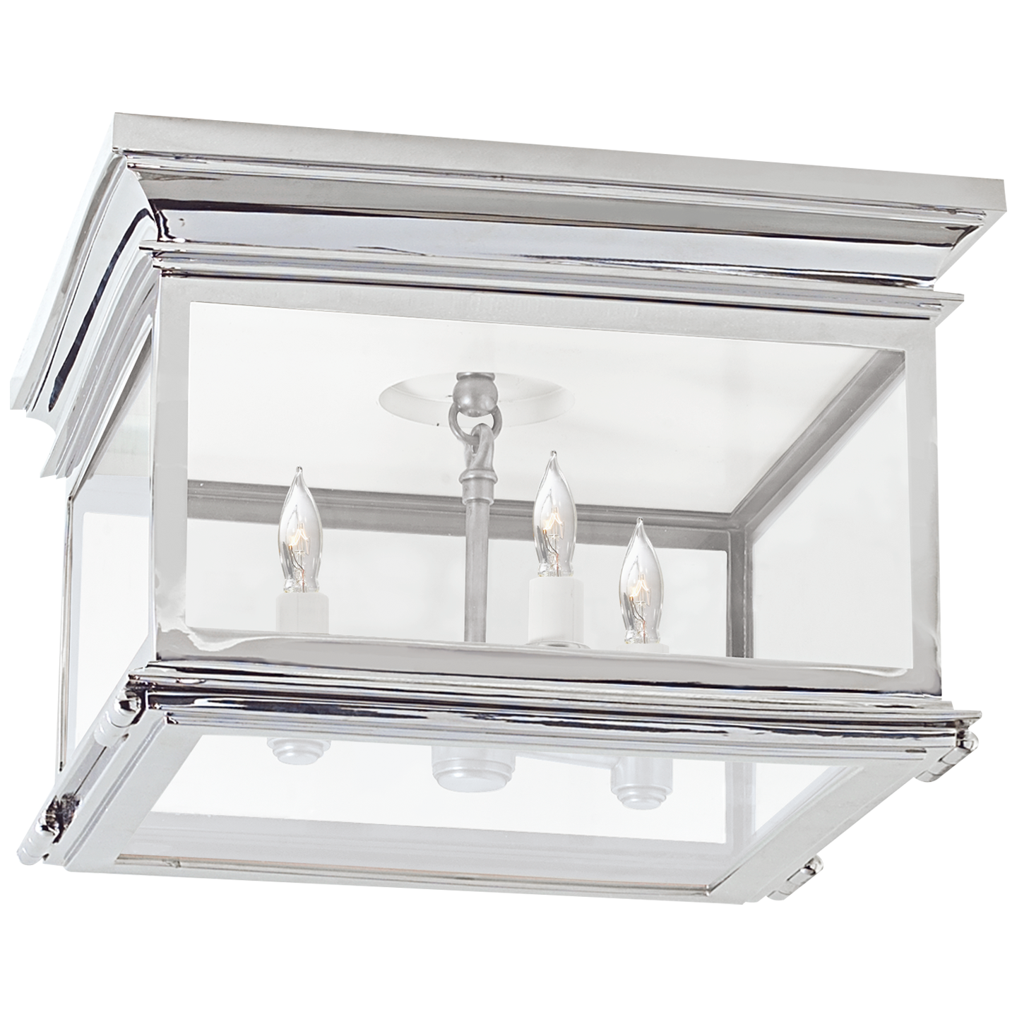 Club Large Square Flush Mount