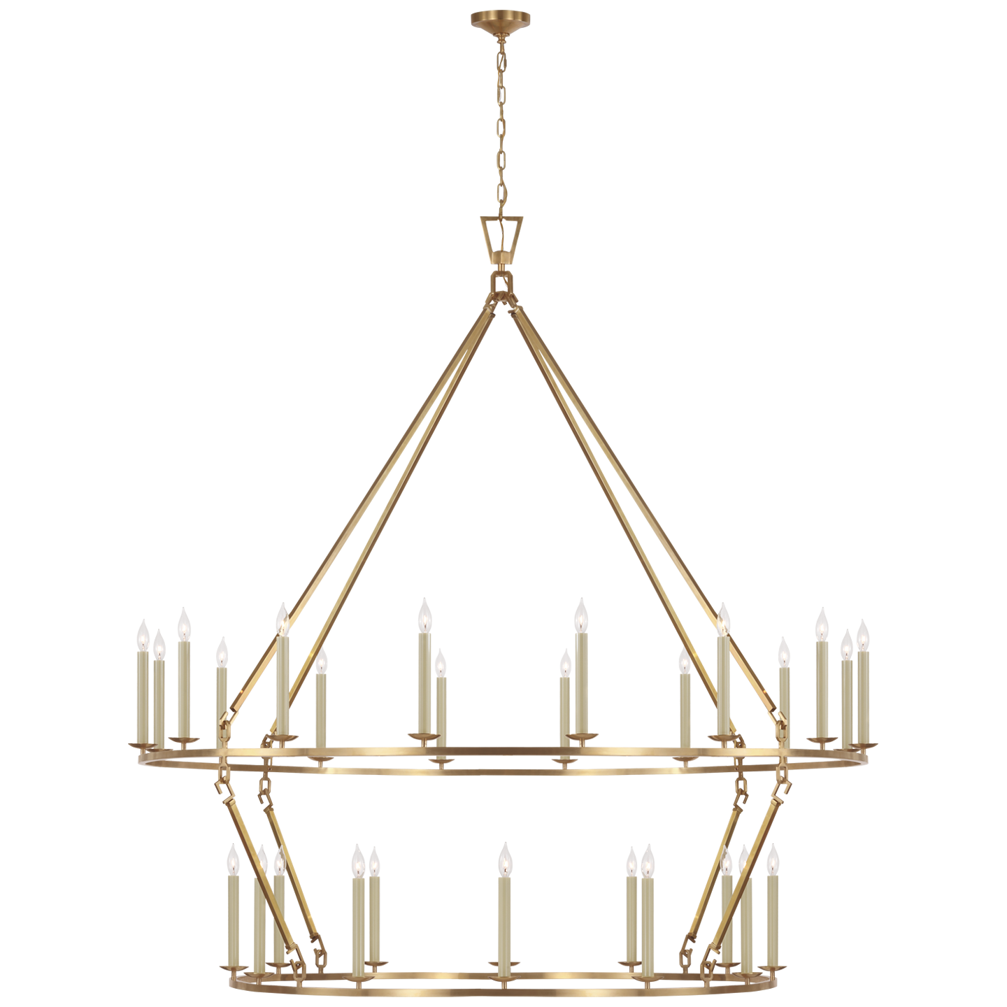 Lustre à deux niveaux Darlana Grande