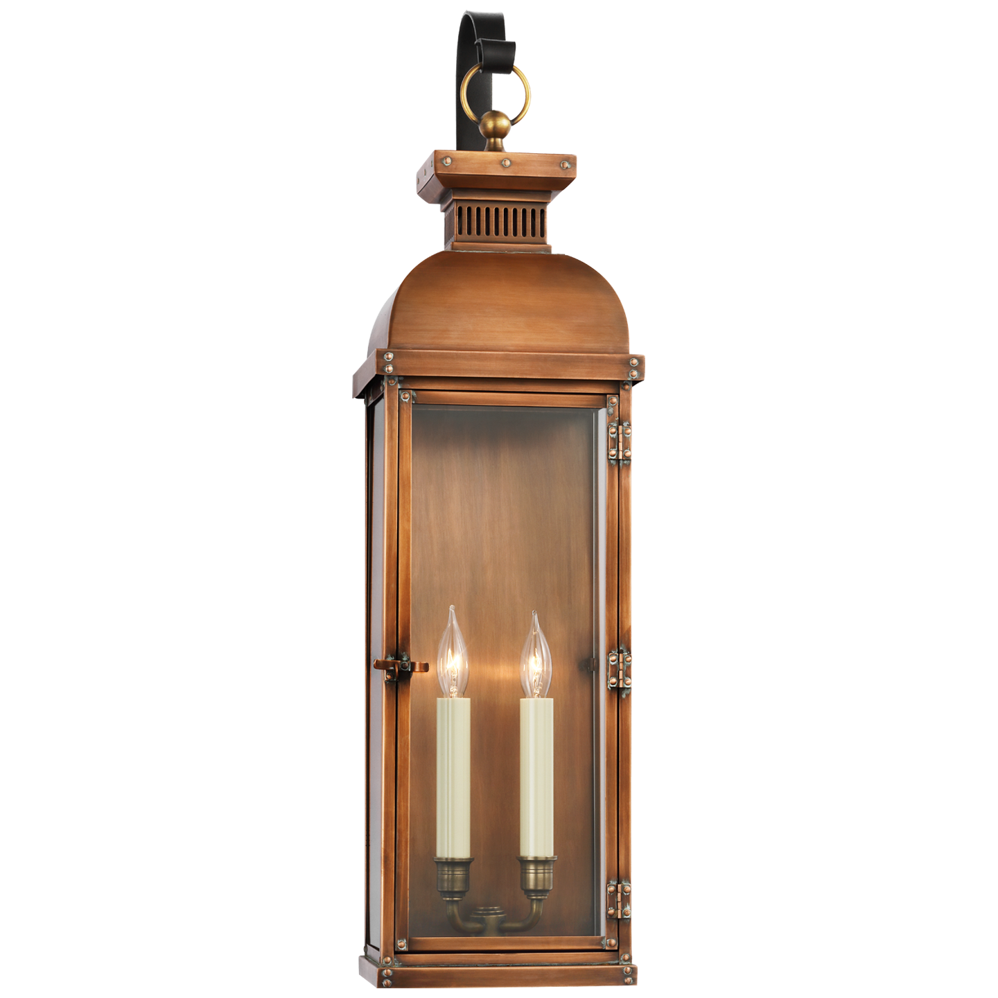Suffork Tall Scroll Arm Lantern