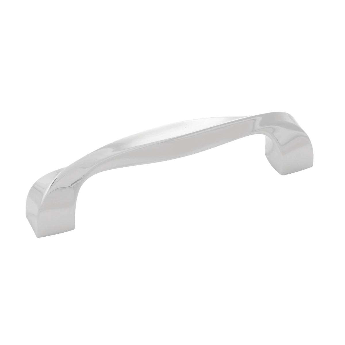 Facette Collection Knob 1-3/8 Inch Diameter Satin Brass Finish