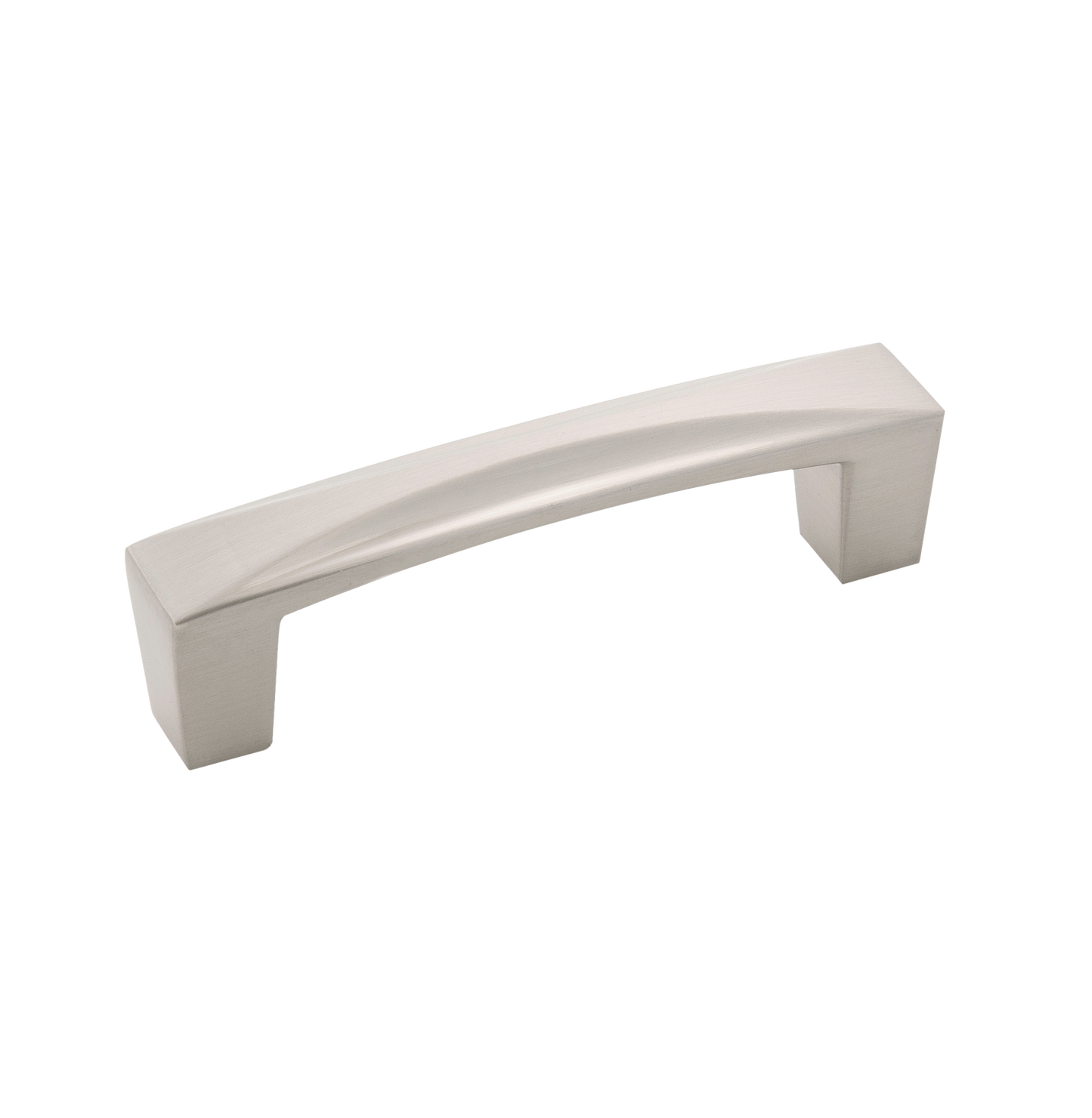 Facette Collection Knob 1-3/8 Inch Diameter Satin Brass Finish