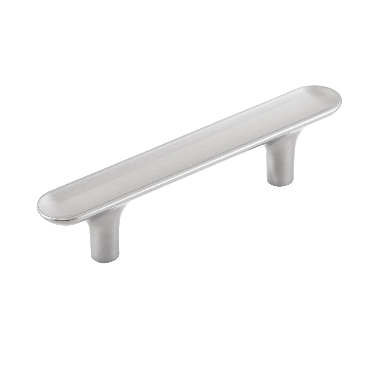 Facette Collection Knob 1-3/8 Inch Diameter Satin Brass Finish