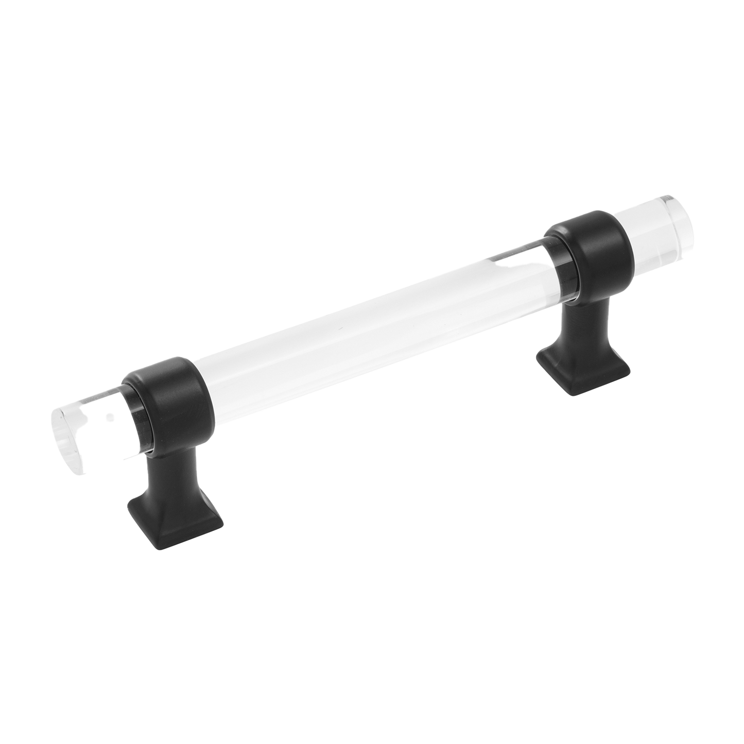 Facette Collection Knob 1-3/8 Inch Diameter Satin Brass Finish