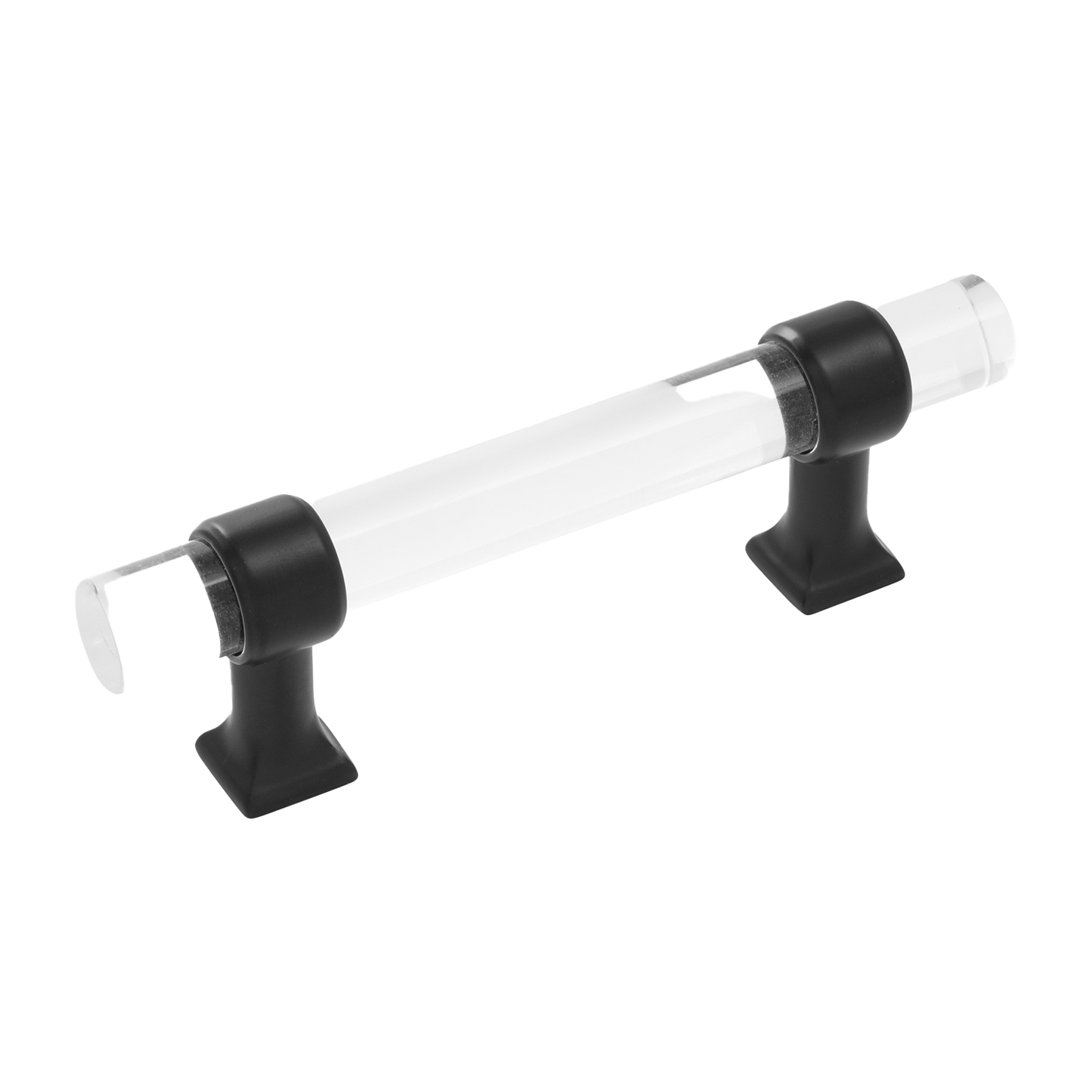 Facette Collection Knob 1-3/8 Inch Diameter Satin Brass Finish