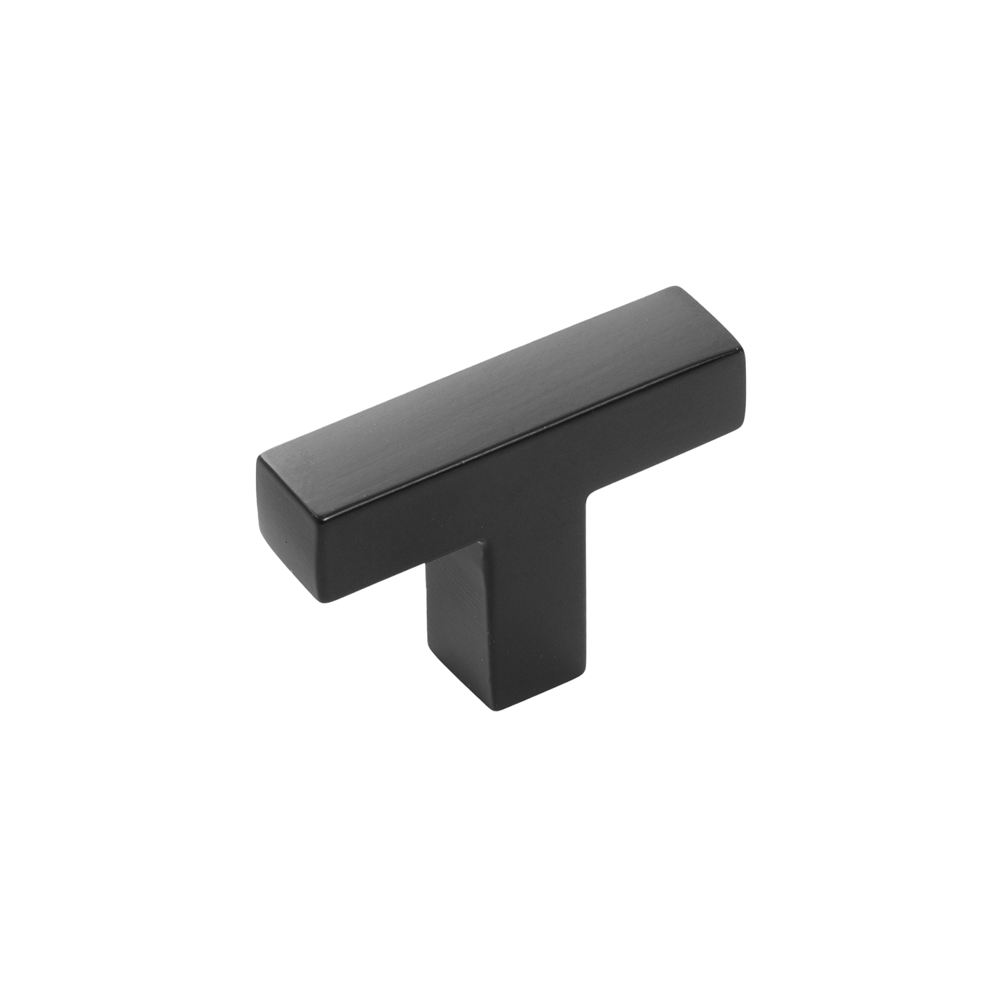 Facette Collection Knob 1-3/8 Inch Diameter Satin Brass Finish