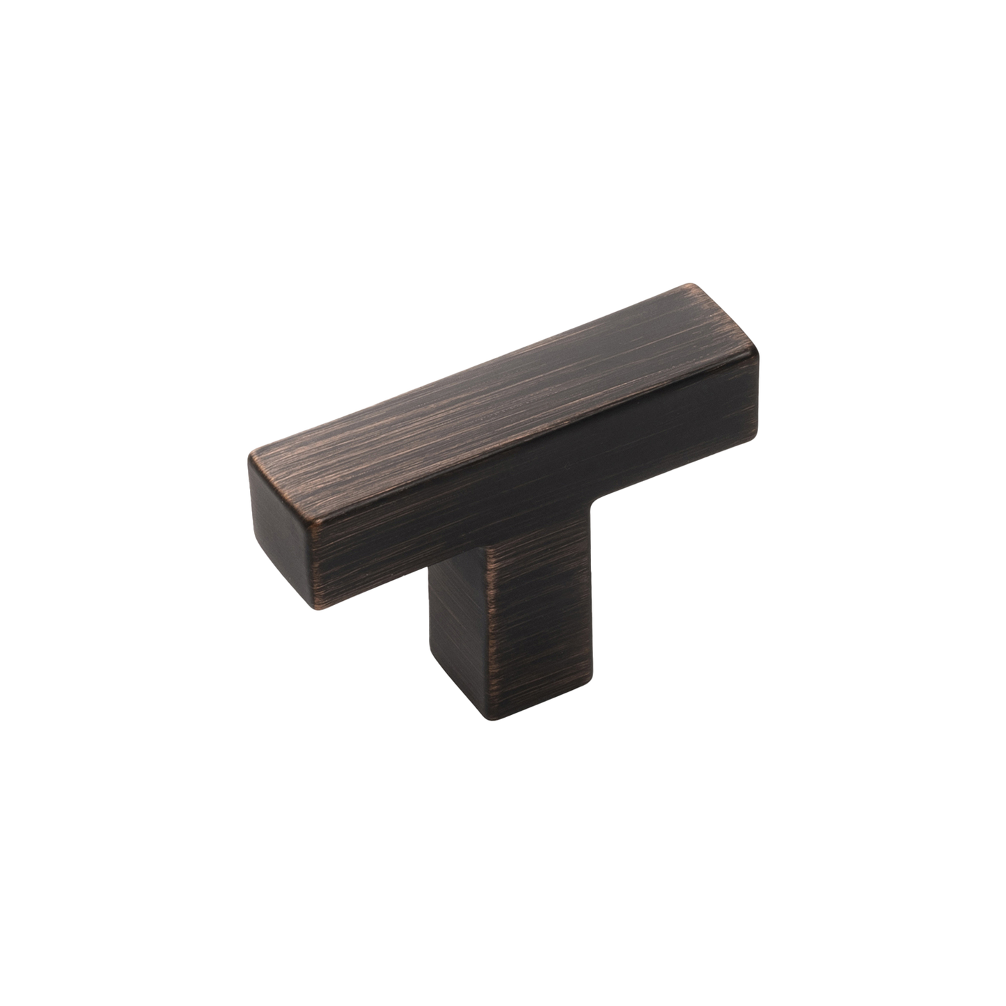 Facette Collection Knob 1-3/8 Inch Diameter Satin Brass Finish