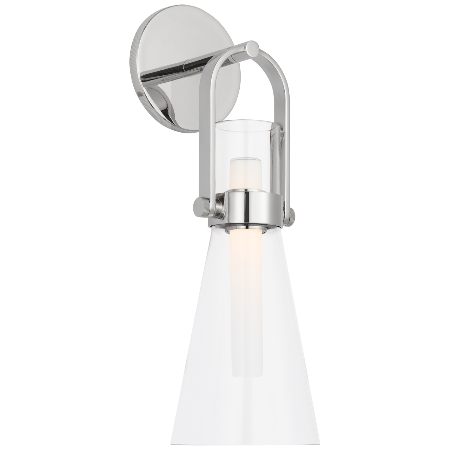 Applique conique à support Larkin de taille moyenne