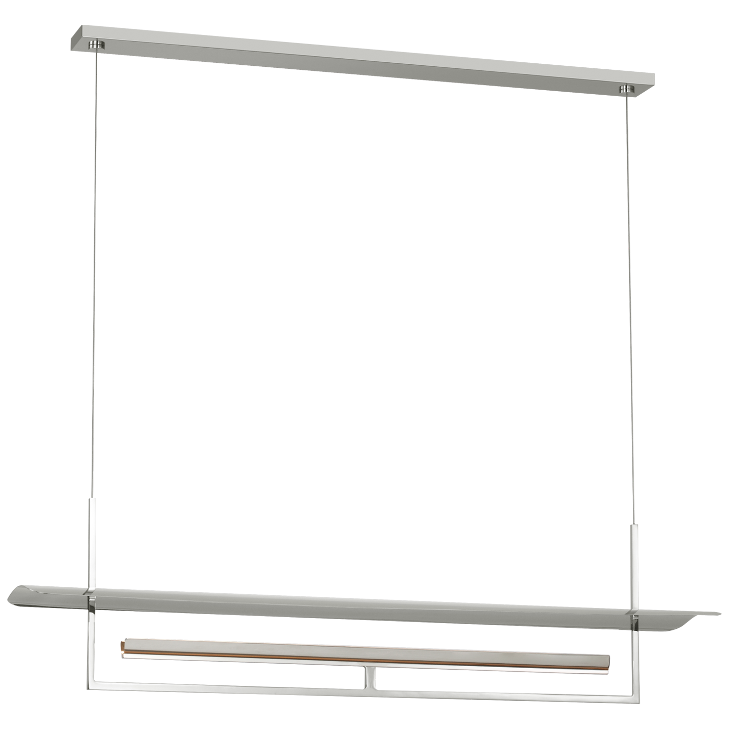 Lustre linéaire réflecteur Tristan 54"