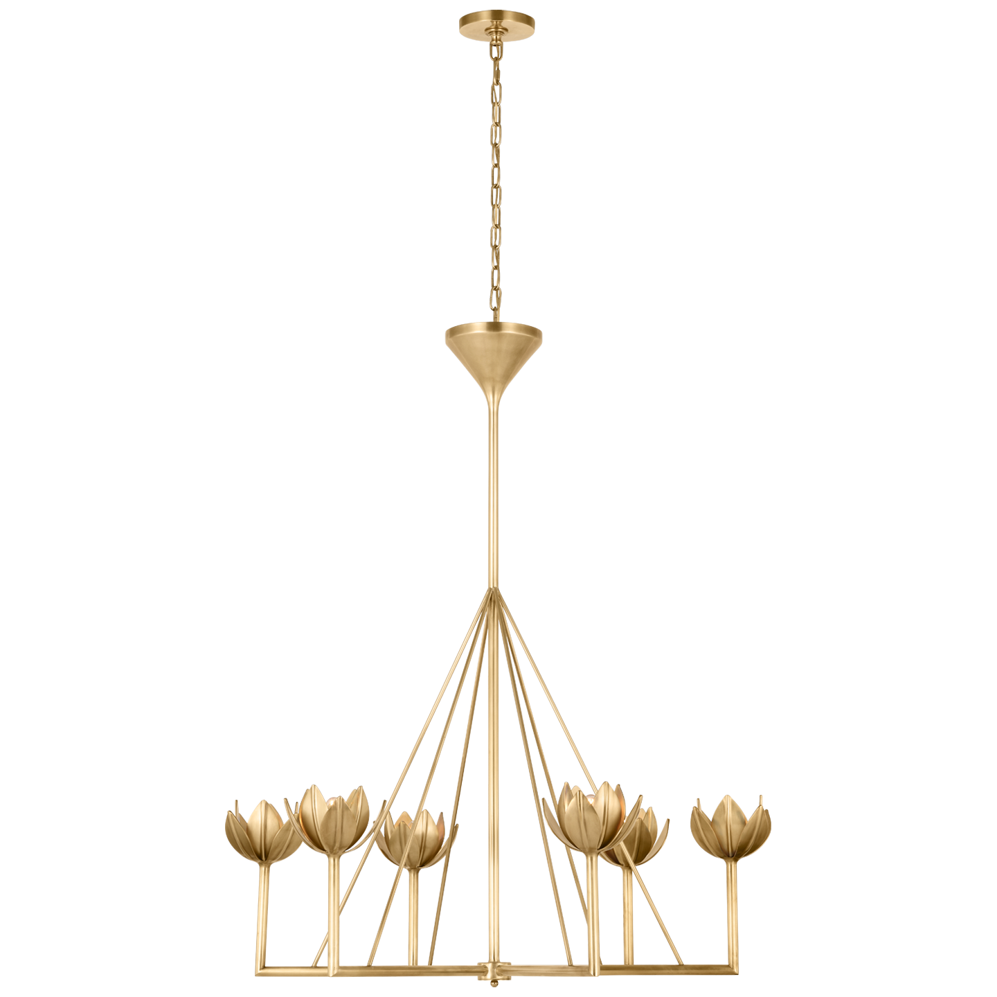 Grand lustre à un étage Alberto