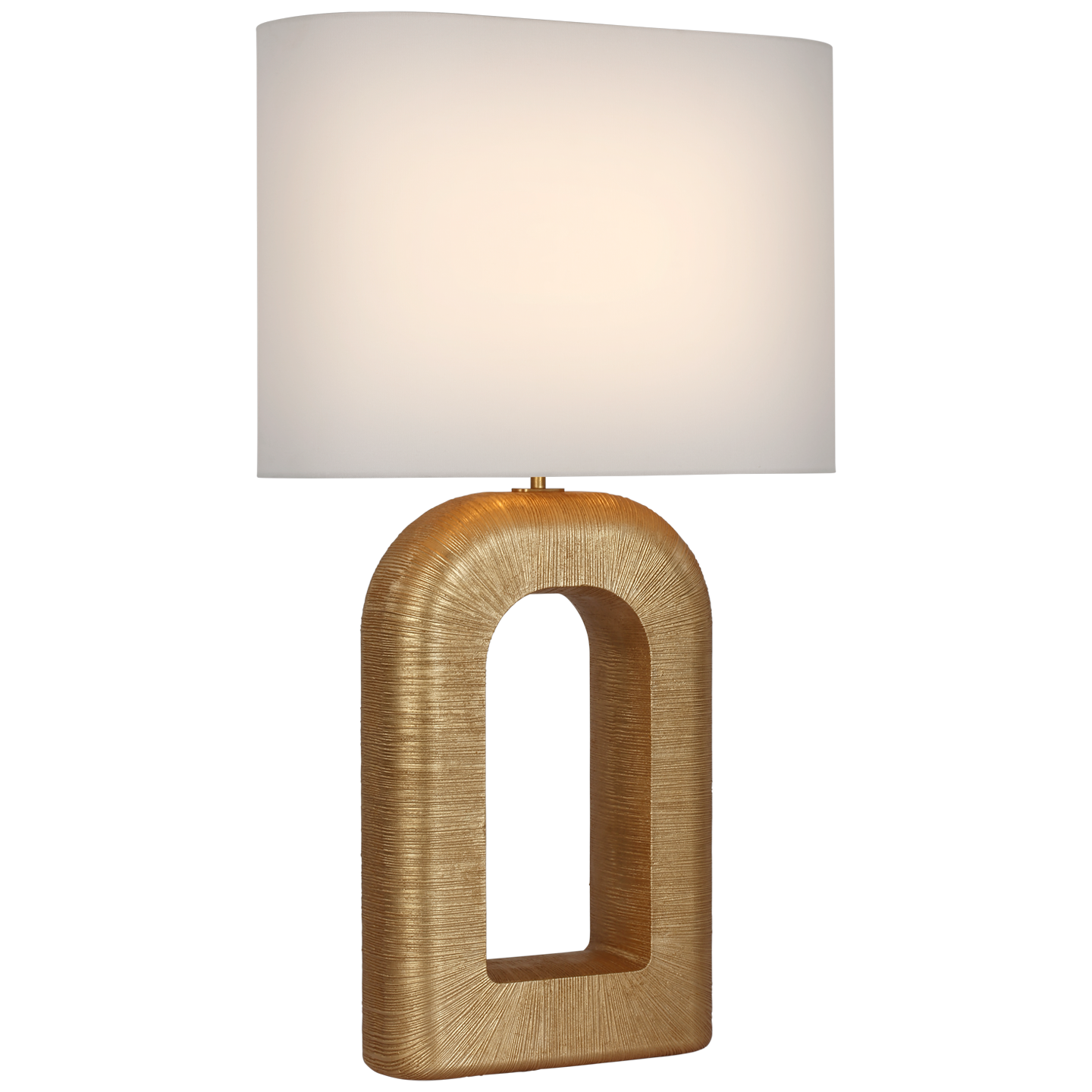 Grande lampe de table peignée Utopia