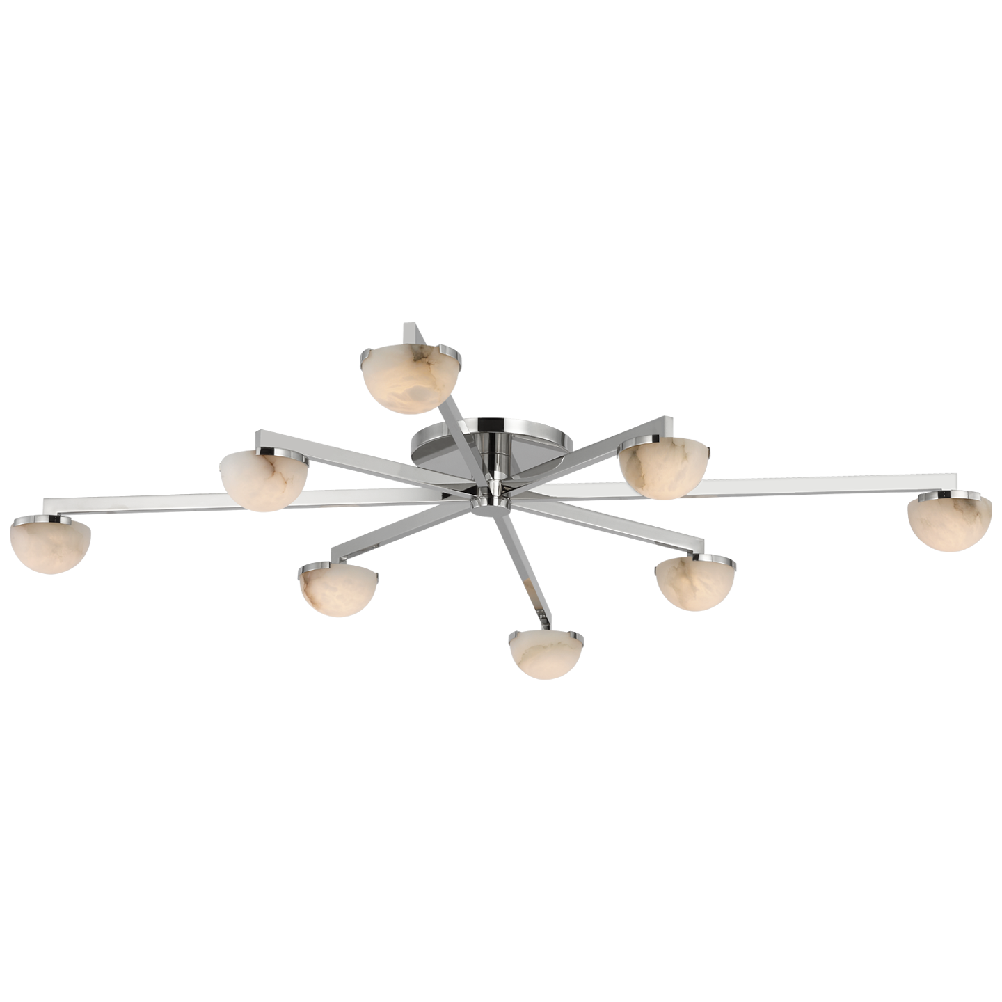 Plafonnier encastré extra large à bras décalés Pedra