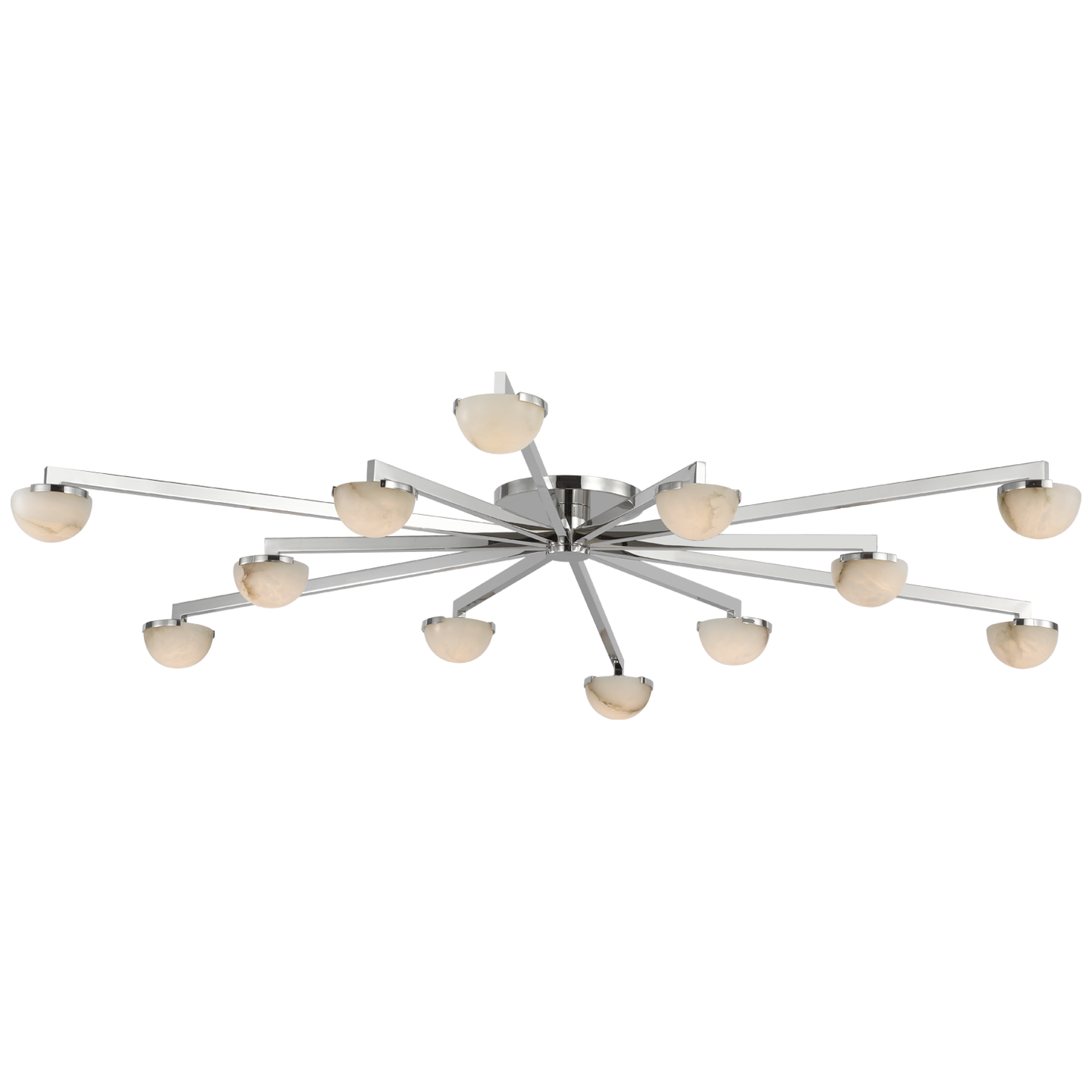 Plafonnier encastré à bras décalés Pedra Grande