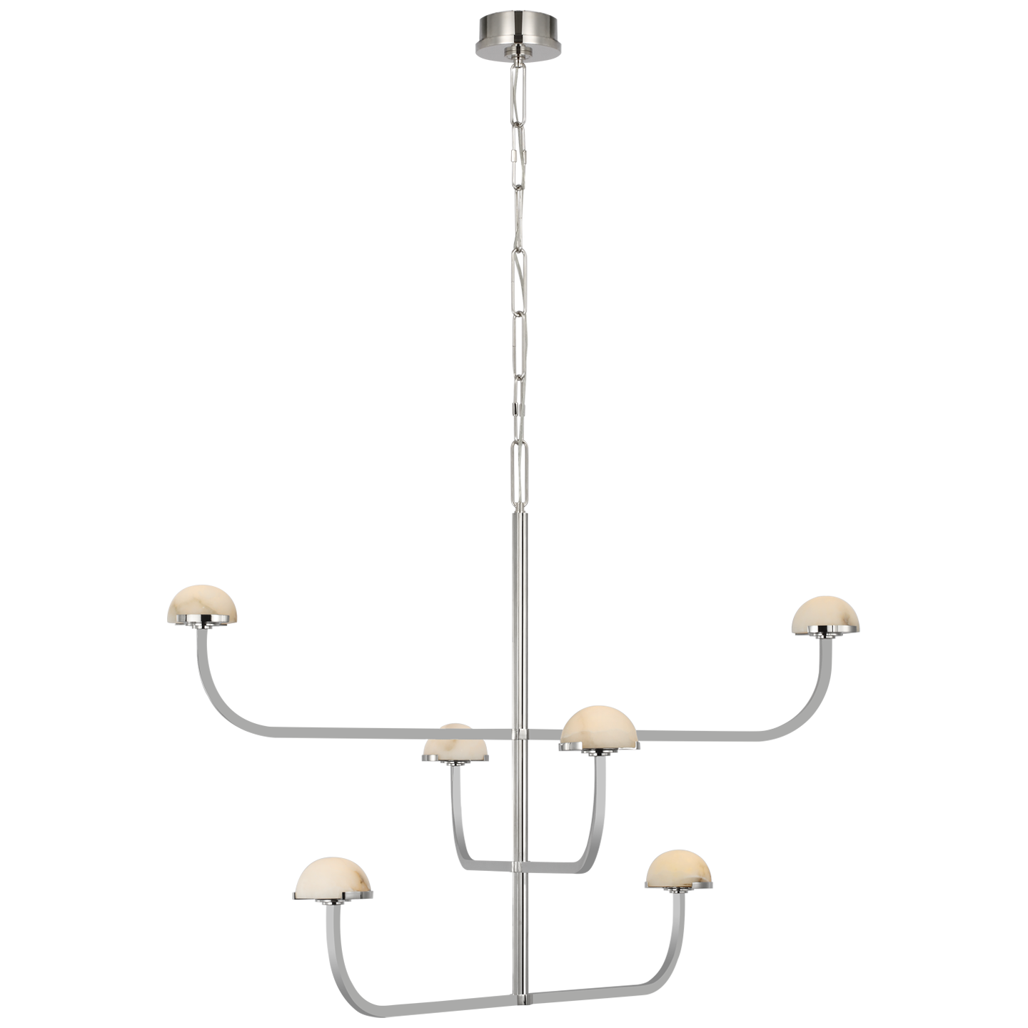 Pedra Three Tier Shallow Chandelier
