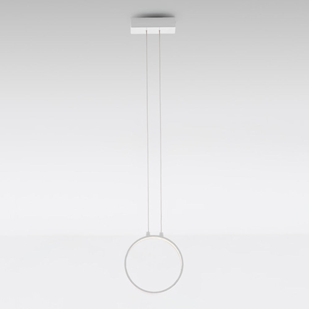 ECLITTICA 20 SUSP LED 14W 30K DIM 2 FILS BLANC