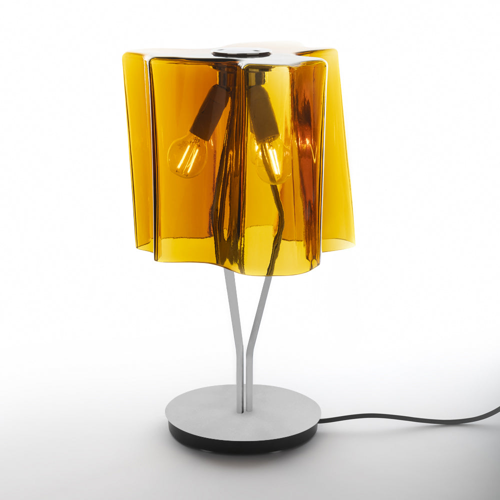 LOGICO TABLE MAX 3X60W E26 GREY/TOBACCO 120V