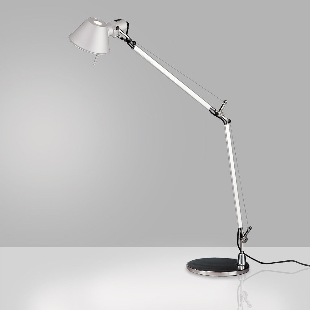 TOLOMEO CLASSIC MAX 100W E26 WHITE W/BASE ALUM