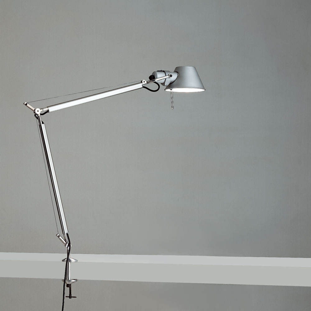 TOLOMEO CLASSIC LED 12W TW MP-MV ALUM W/CLAMP
