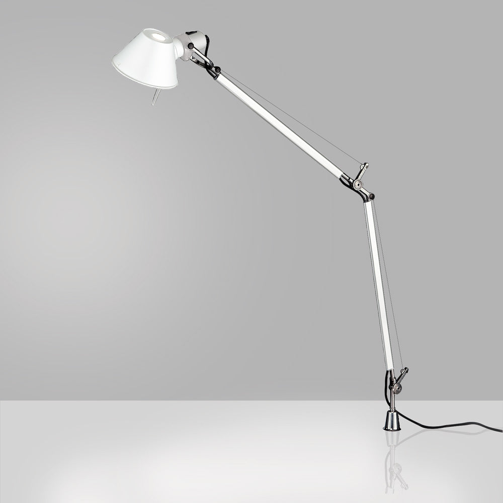 TOLOMEO CLASSIC MAX 100W E26 WHITE W/IN-SET PIVOT ALUM