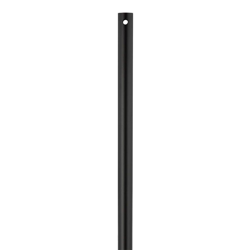 Tige de suspension de 24 po en noir mat