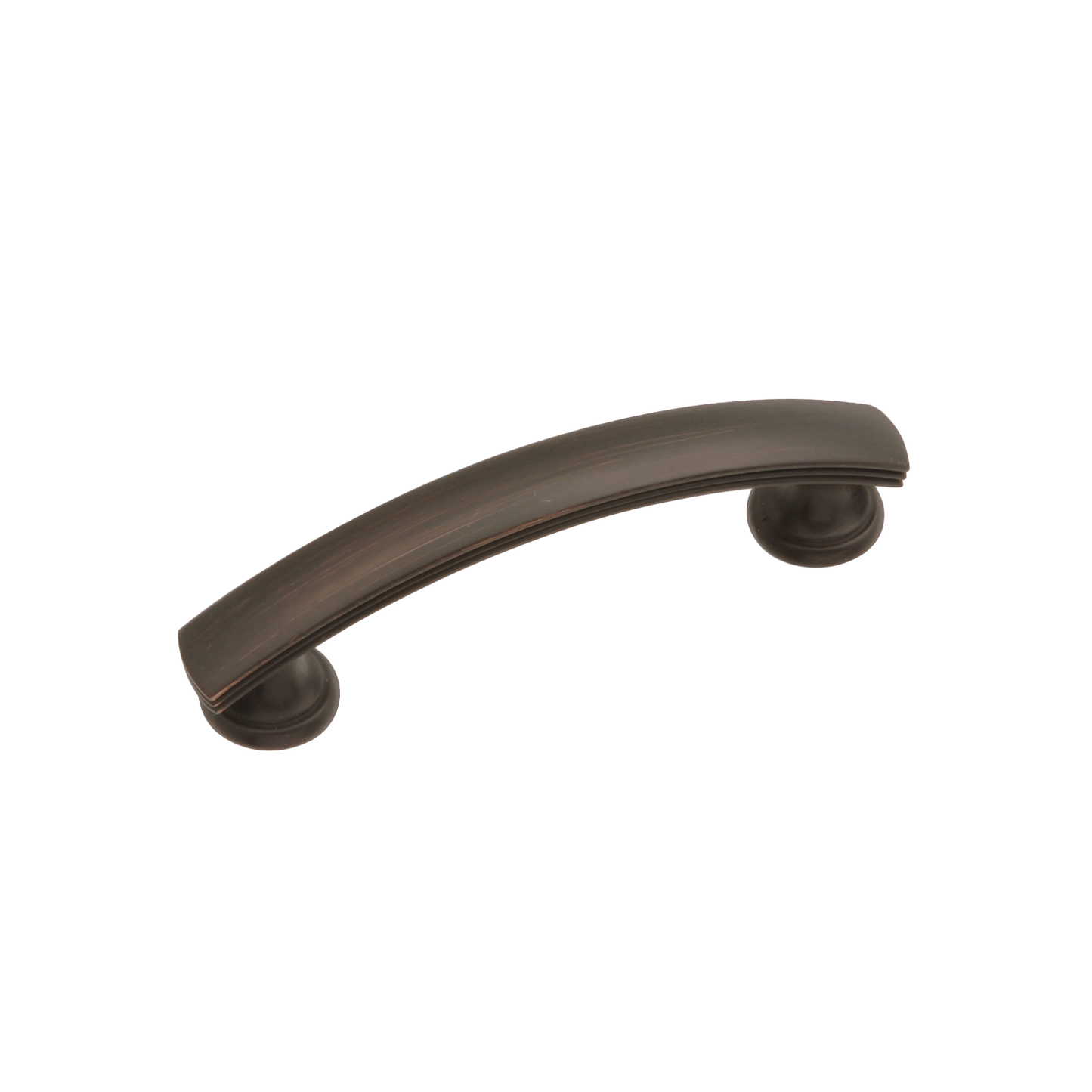 Facette Collection Knob 1-3/8 Inch Diameter Satin Brass Finish