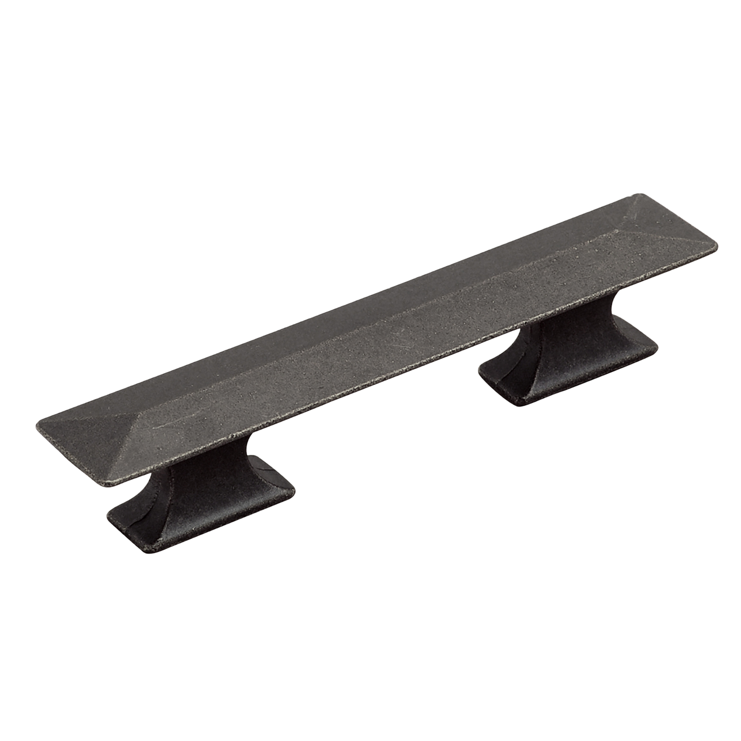 Facette Collection Knob 1-3/8 Inch Diameter Satin Brass Finish