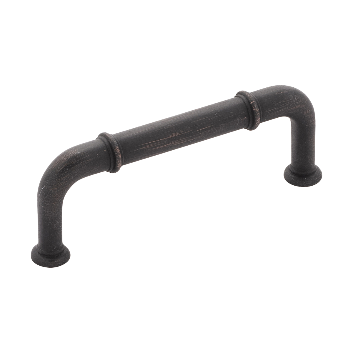 Facette Collection Knob 1-3/8 Inch Diameter Satin Brass Finish