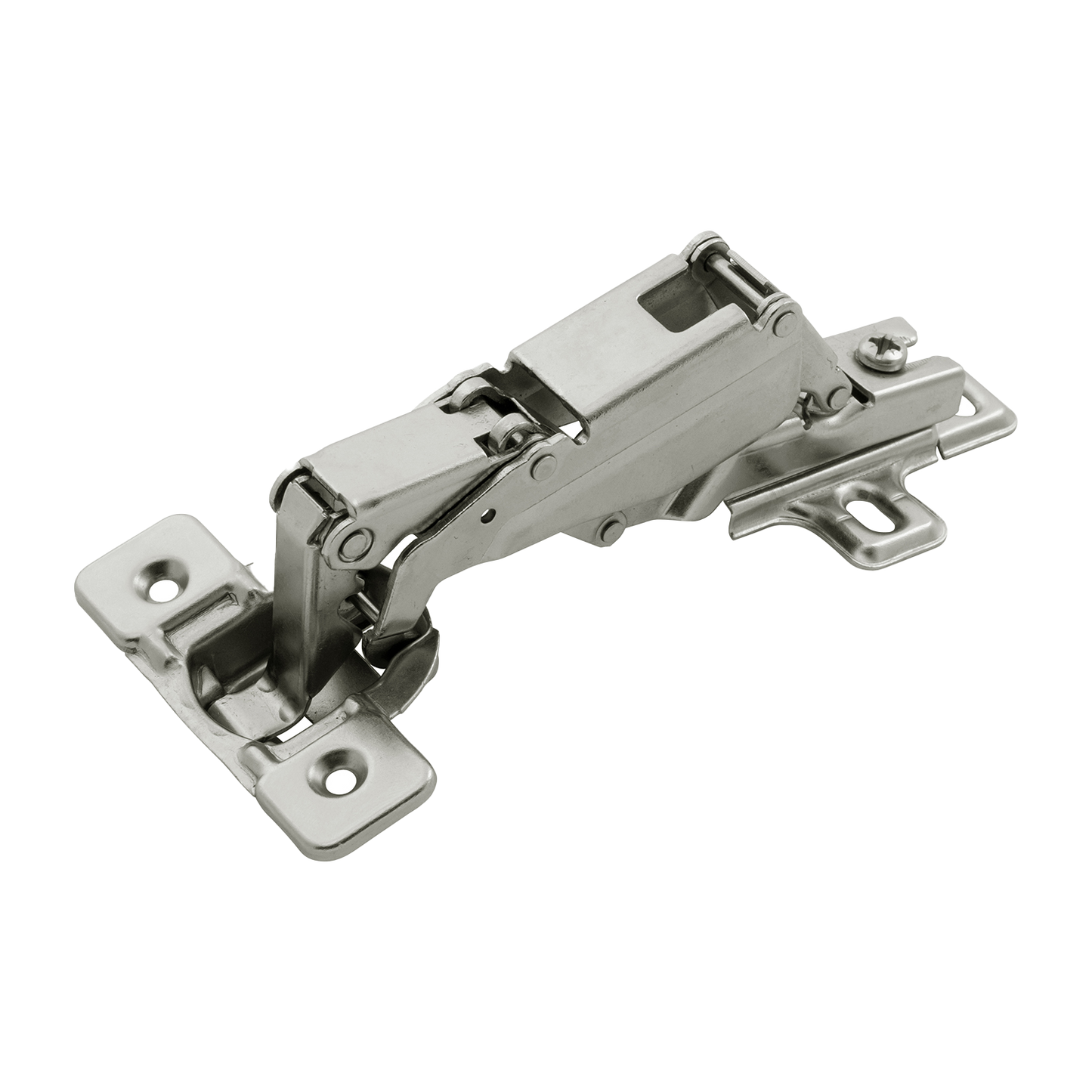 Facette Collection Knob 1-3/8 Inch Diameter Satin Brass Finish