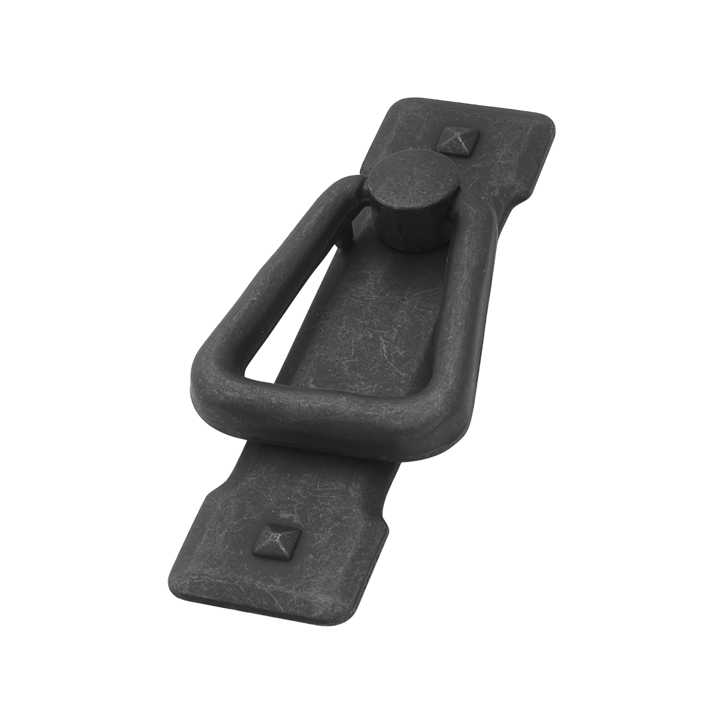 Facette Collection Knob 1-3/8 Inch Diameter Satin Brass Finish