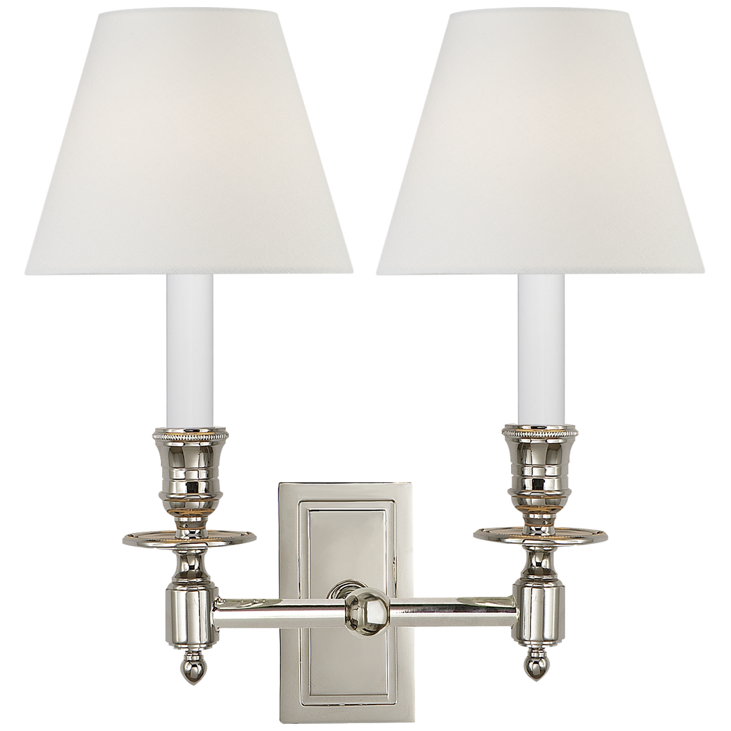 French Double Library Sconce
