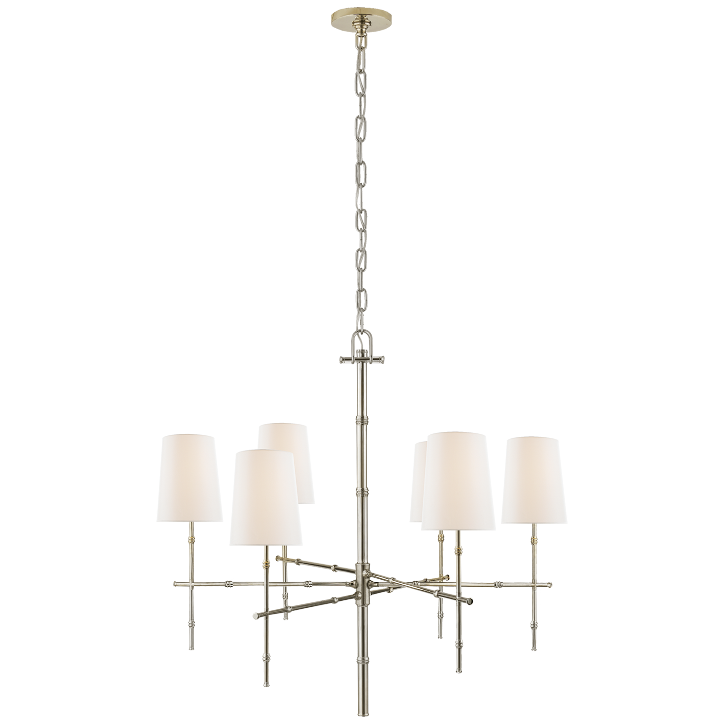 Lustre moderne en bambou Grenol Medium