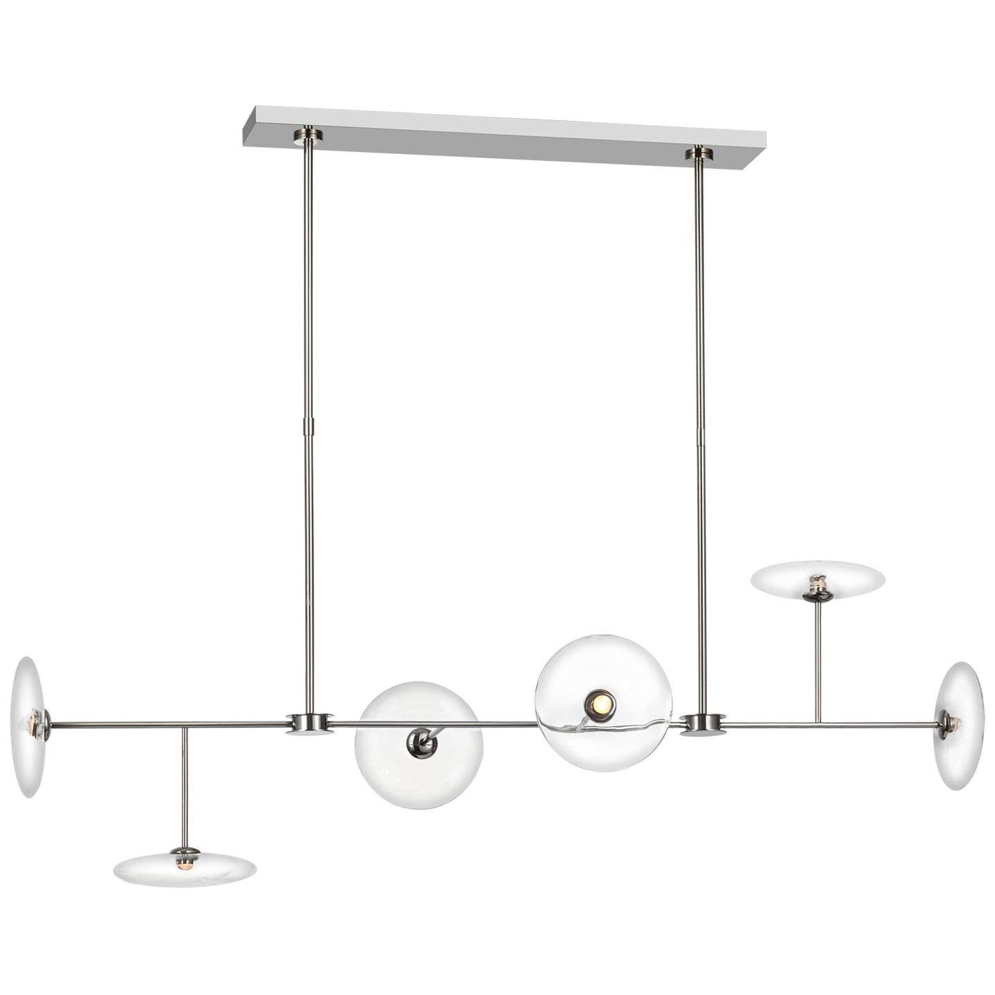 Grand lustre linéaire Calvino