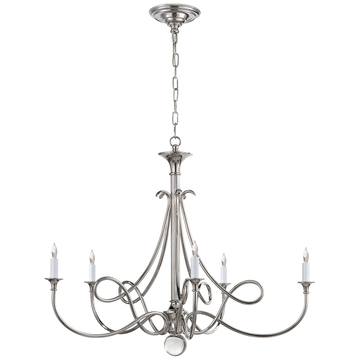 Double Twist Large Chandelier