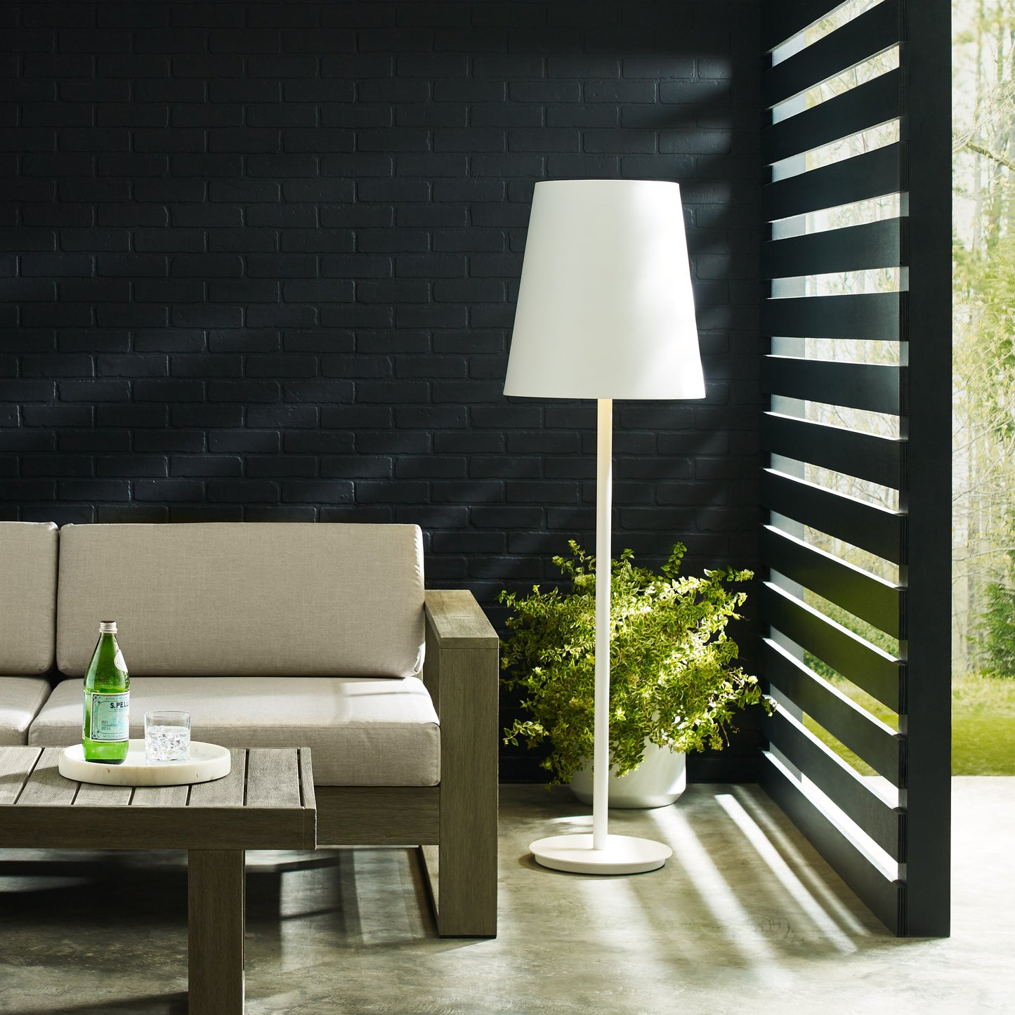 Nevis Outdoor Large Floor Lamp