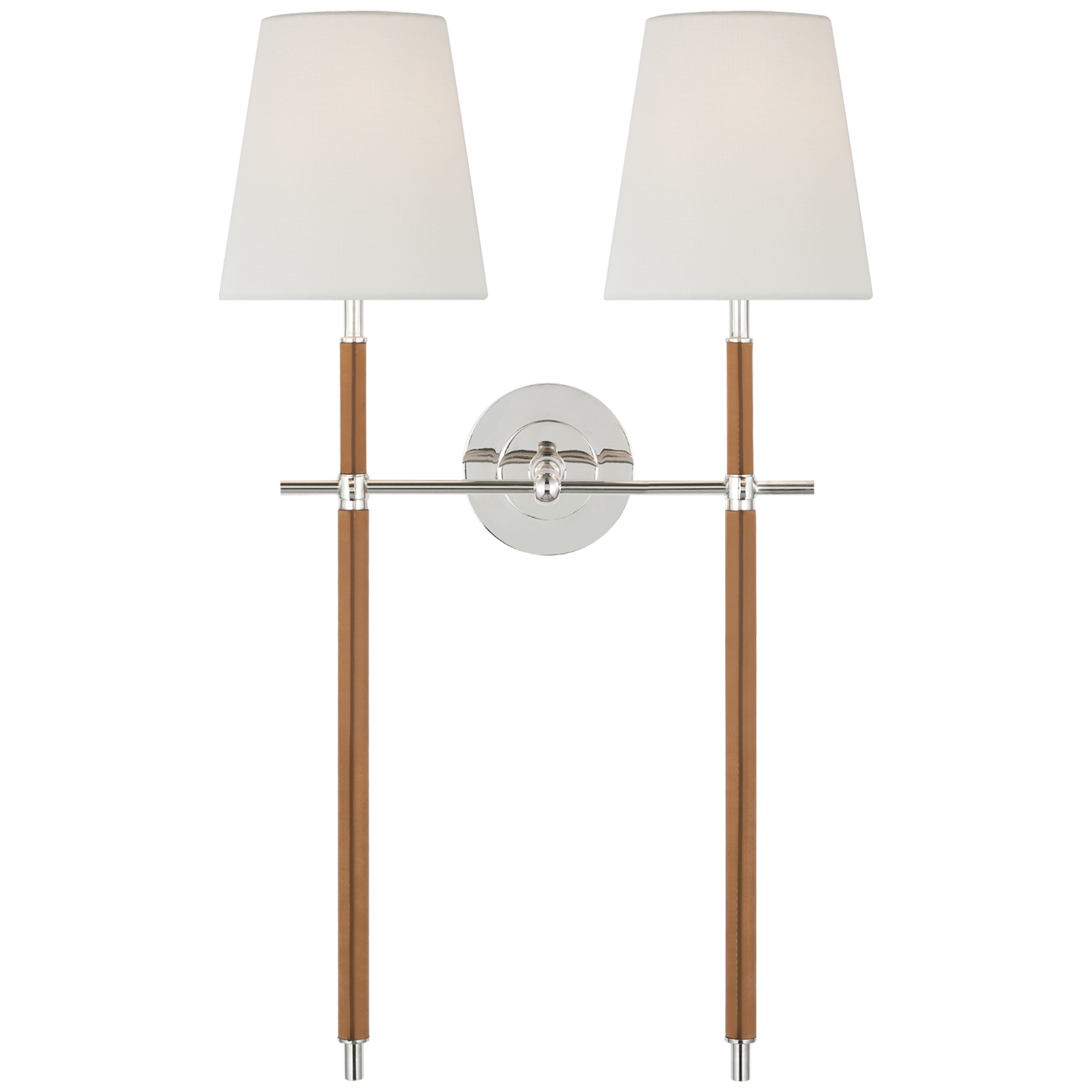 Grande applique murale enveloppée à double queue Bryant