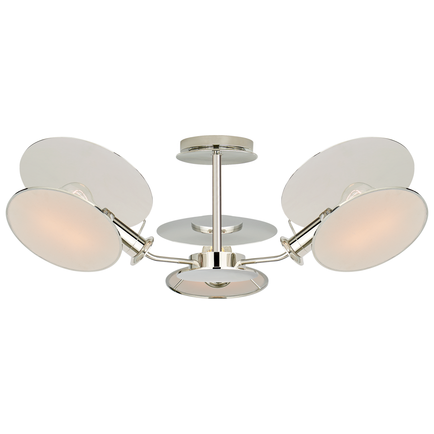 Osiris Medium Reflector Semi-Flush Mount